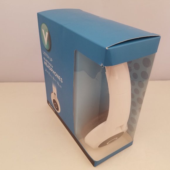 ❌SOLD❌Vivitar Listen Up Bluetooth Headphones | Over Ear | WHITE - Picture 6 of 7